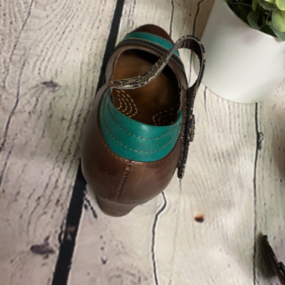 Elite Sz 6 Brown Mary Jane shoe - Picture 8 of 10